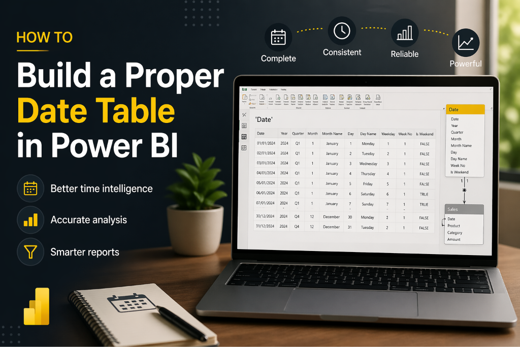 How to Build a Proper Date Table in Power BI